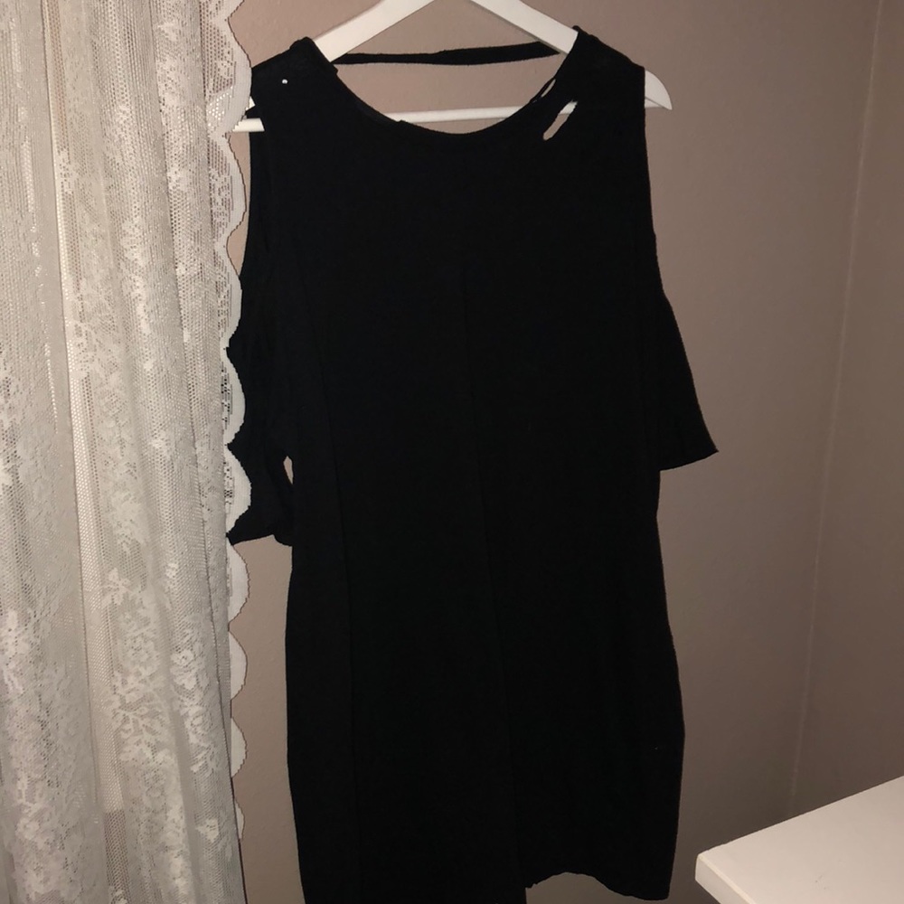 Kendall & Kylie Distressed T Dress
